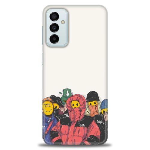 Samsung Galaxy M23 Kılıf HD Baskılı Kılıf - Adamlar + Tam Ekran Koruyucu