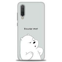 Xiaomi Mi 9 SE Kılıf HD Baskılı Kılıf - Excuse Me + Tam Ekran Koruyucu