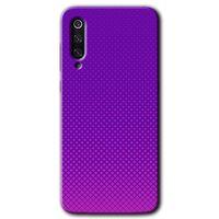 MRCİLETİSİM Xiaomi Mi 9 Kılıf HD Desen Baskılı Arka Kapak+Temperli Cam - Semantic