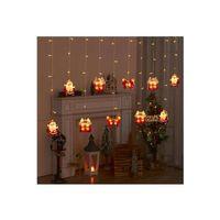 10 Sarkıt Figürlü Noel Yılbaşı Led Işık