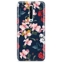Oppo Reno2 Z 2019 Kılıf Sanat Bahçesi Arka Kapak Koruma Desenli Full Koruyucu