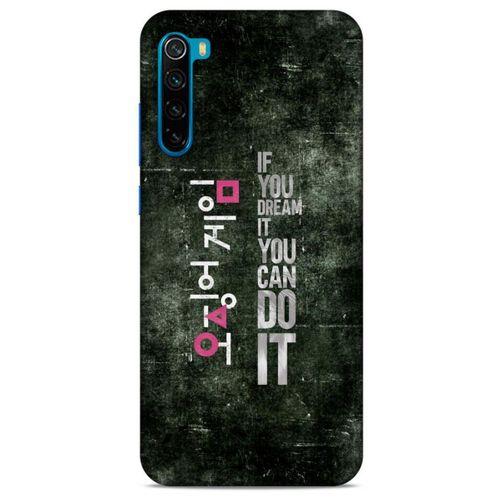 Xiaomi Redmi Note 8T Uyumlu Kılıf Squid Game (35) Fit Design Kılıf Shou