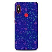 Spacex (36) Tema Glitter Kılıf Xiaomi Mi A2 Lite Kılıf