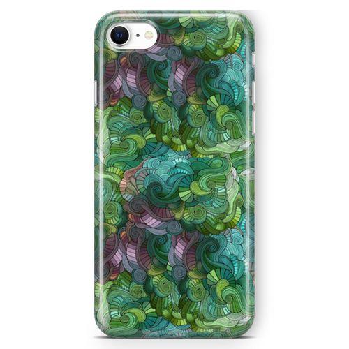 Apple iPhone SE 2020 Kılıf Sarmal Girdap Arka Kapak Koruma Desenli Full Koruyucu