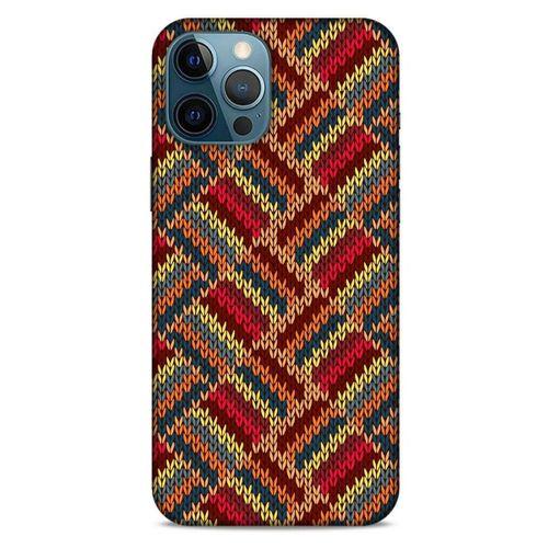 Kazak (35) Desenli Silikon Kapak Apple iPhone 12 Pro Max Kılıf