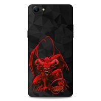 Lopard Oppo A79 Uyumlu Kılıf Tattoo's (17) Tasarım Kılıf Red Dragon