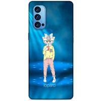 Oppo Reno 4 Pro Kılıf FunnyMaX (38) Neo Hybrid Kılıf Açık Mavi