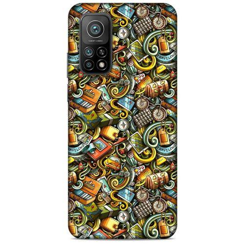 Graffitix (50) Desenli Silikon Kapak Xiaomi Mi 10T Pro 5G Kılıf