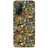 Graffitix (50) Desenli Silikon Kapak Xiaomi Mi 10T Pro 5G Kılıf