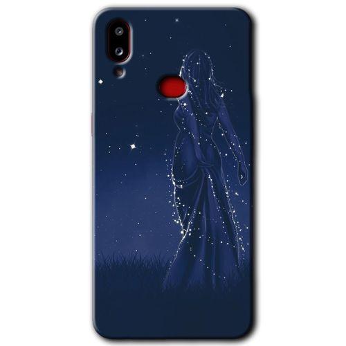 MRCİLETİSİM Samsung Galaxy A10s Kılıf Baskılı Kapak - Gecenin Kraliçesi +Tam Ekran Koruyucu