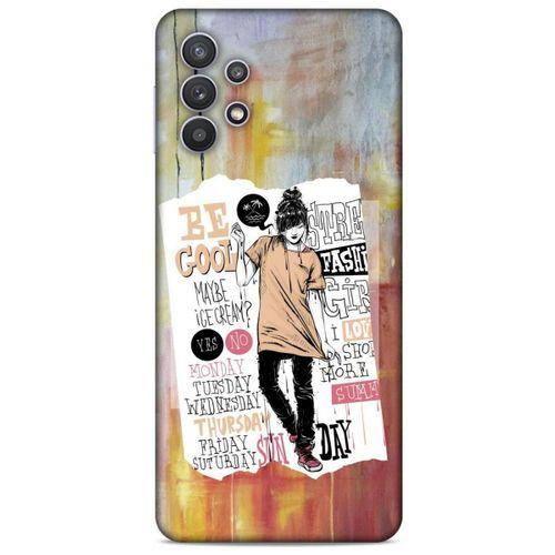 Lopard Samsung Galaxy A32 Uyumlu Kılıf Sokak Modası (11) Tam Koruma