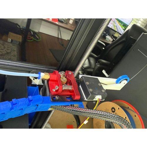 Ender 3 Max Neo Alt Filament Rulo Kılavuzu 3D Baskı (Bu ürün Sadece Plastik parçadır - Almadan Önce Soru Sorabilirsiniz)