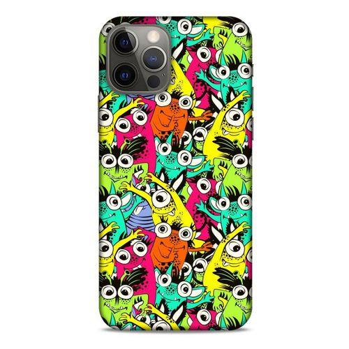 Graffitix (36) Desenli Silikon Kapak Apple iPhone 12 Pro Kılıf