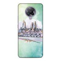 Xiaomi Poco F2 Pro Uyumlu Kılıf Azarbaijan (2) Kabı Baki Silüet