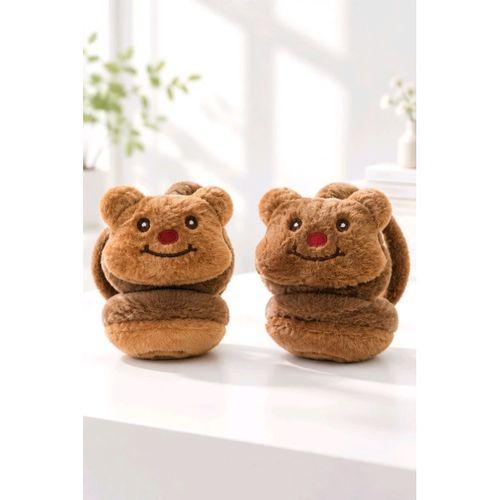 Monalisa Home Lüks Renkli Figürlü Peluş Kulaklık