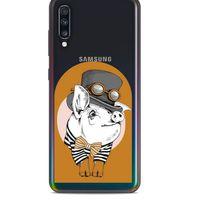 Zoologix (37) Samsung Galaxy A70 Şeffaf Kılıf Silikon Desenli
