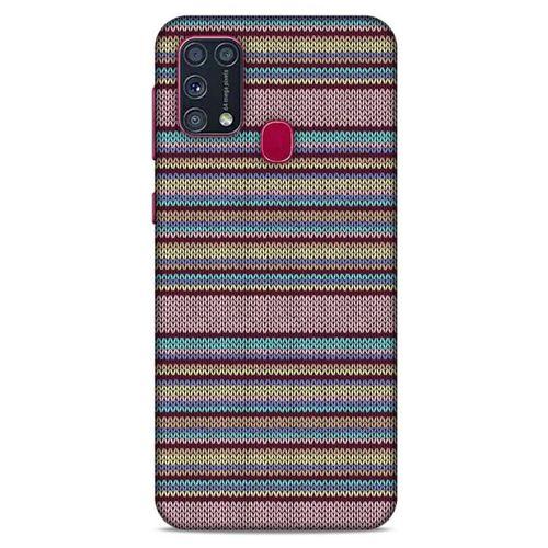 Kazak (13) Desenli Silikon Kapak Samsung Galaxy M31 Kılıf