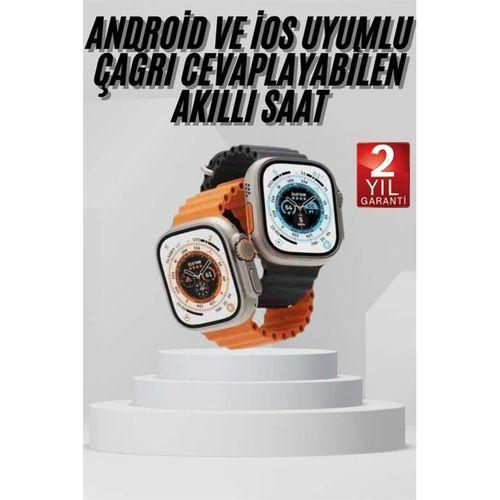 Akıllı Saat Amoled Ekran Bluetooth Bağlantılı Özel Tasarım Unısex