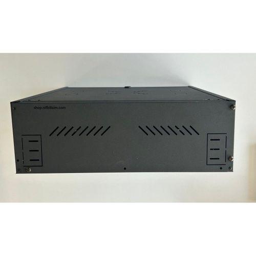 Nif Bilişim İki Yönlü Kilitli Metal Pano Hareketli Raf Kayıt Cihazı Panosu DVR BOX 55cmx45cmx15cm Si