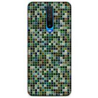 Mermer Desenli (29) Tema Arka Koruma Kılıfı Haki Xiaomi Redmi K30 5G Kılıf