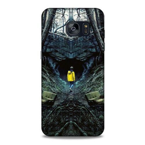 Samsung Galaxy S7 Edge Kılıf Almanya (29) Arka Koruma Kılıfı Dark