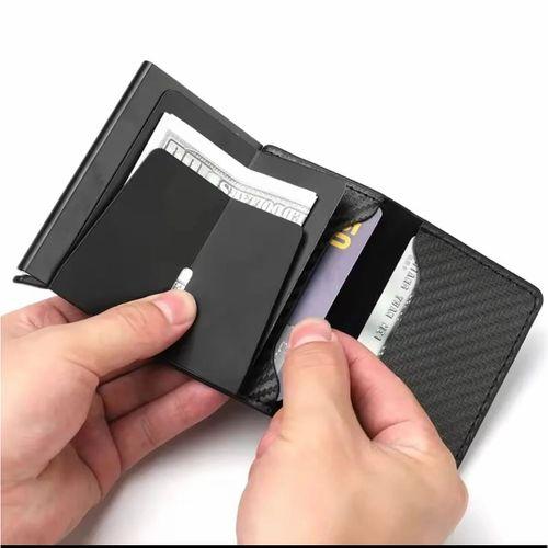 Mekanizmalı Kartlıklı Erkek Cüzdan