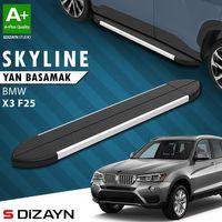 S-Dizayn Bmw X3 F25 Skyline Aluminyum Yan Basamak 193 Cm 2010-2017 A+ Kalite