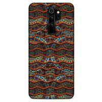 Xiaomi Redmi Note 8 Pro Kılıf Baskılı Özel Seri Taşlı (35) Fit Design Kılıf