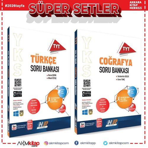 Hız ve Renk TYT Türkçe ve Coğrafya Soru Bankası Seti 2 Kitap