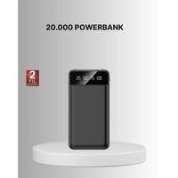 Taşınabilir 20.000 Mah Hızlı Şarj Powerbank 4 Çıkışlı