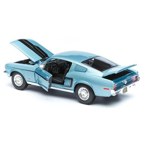 Eğitici Çocuk MAIS 31167 1968 Ford Mustang GT Cobra Jet 1 18