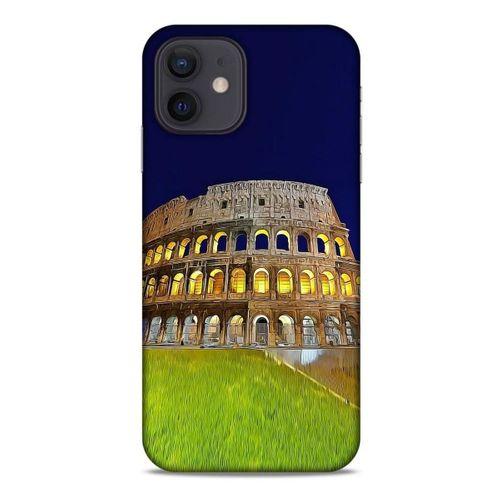 Apple iPhone 12 Kılıf Dünya Mimarisi (24) Darbe Emici Kılıf Kolezyum Roma
