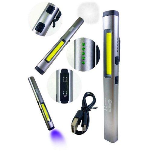 Arm 550 Lümen Ultraviyoleli Özellikli Miknatıslı Şarjlı Tamirci Feneri