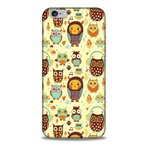 Baykuşlar (28) Desenli Silikon Kapak Telefon Kabı Apple Iphone 6 Kılıf