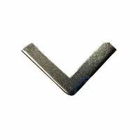 Kitap, Kapak, Menü, Albüm Köşesi, Orta - 18x32mm, Nikel, 1000 Adet