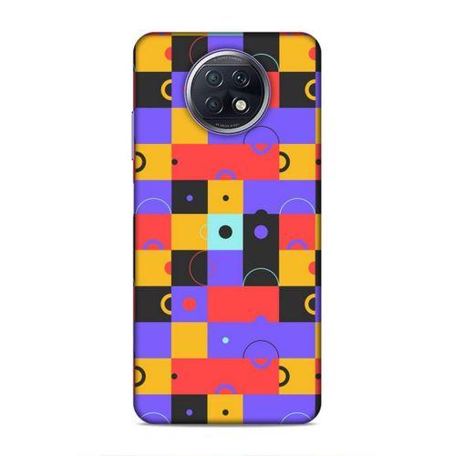 Xiaomi Redmi Note 9T Uyumlu Kılıf Insomnia (37) Silicone Cover Mor Sarı