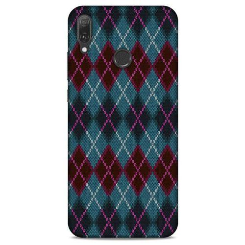 Kazak (33) Desenli Silikon Kapak Huawei Y9 2019 Kılıf