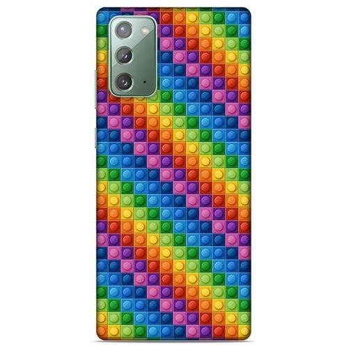 Lopard Samsung Galaxy Note 20 Uyumlu Kılıf BloX (3) Kapak Karışık Çok Renkli