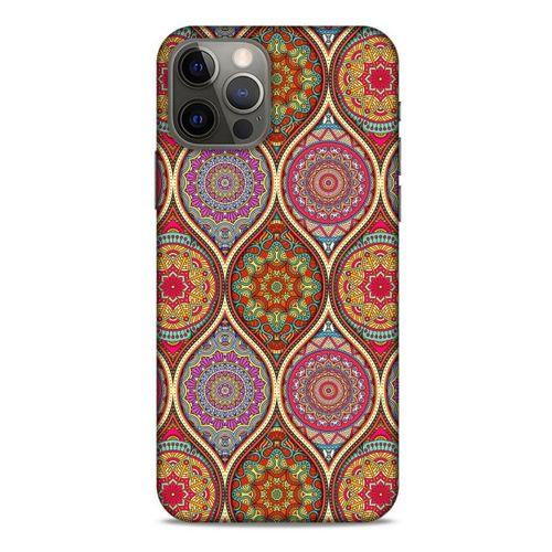 Ethnic Culture (17) Apple iPhone 12 Pro Kılıf Silikon Kapak Desenli