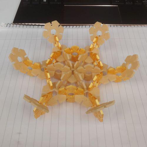 Hexaflake Interlocking Disk Yapı Taşı – 5115211