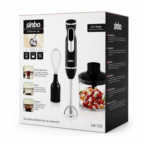 El Blender Seti 700 ml Paslanmaz Çelik Bıçak 2 Hız