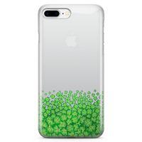 Apple iPhone 7 Plus Kılıf Yoncalar Arka Kapak Koruma Desenli Full Koruyucu