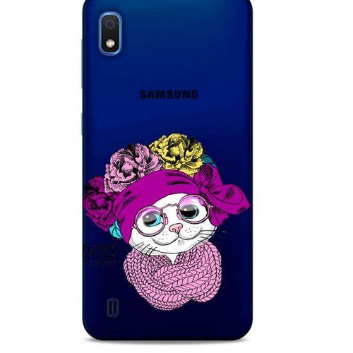 Zoologix (45) Samsung Galaxy A01 Şeffaf Kılıf Silikon Desenli