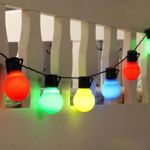 Dekoratif Minik Top 40 Ledli Dekoratif Dolama Led Işık (RGB)