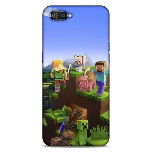 Lopard Oppo Realme C2 Uyumlu Kılıf PiXel (29) Arka Koruma Kılıfı Tüm Karakterler