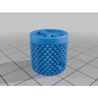 Barış İşaretli Gitar Ses Düğmesi