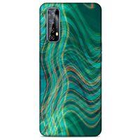 Realme 7 Uyumlu Kılıf Yeşil Delisi (8) Baskılı Kılıf Zümrüt yeşili