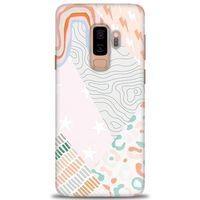 Samsung Galaxy S9 Plus Kılıf HD Baskılı Kılıf - Çok Renkli + Tam Ekran Koruyucu