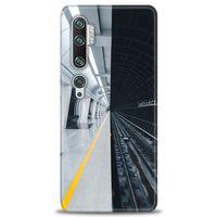 Xiaomi Mi Note 10 Kılıf HD Baskılı Kılıf - Metro Station + Tam Ekran Koruyucu