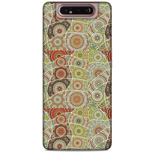 Ethnic Culture (52) Samsung Galaxy A80 Kılıf Silikon Kapak Desenli